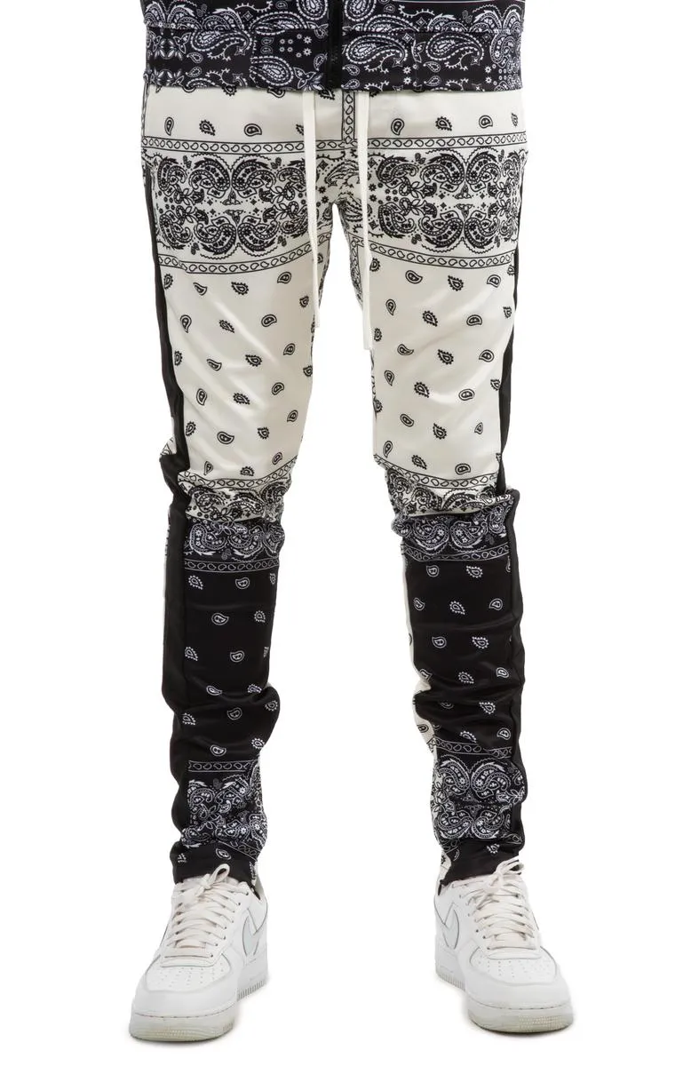 2Tone Paisley Track Pants