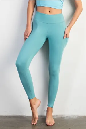 Butter Leggings- Tidal Wave
