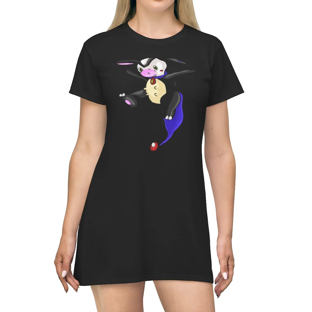 Choyri All Over Print T-Shirt Dress