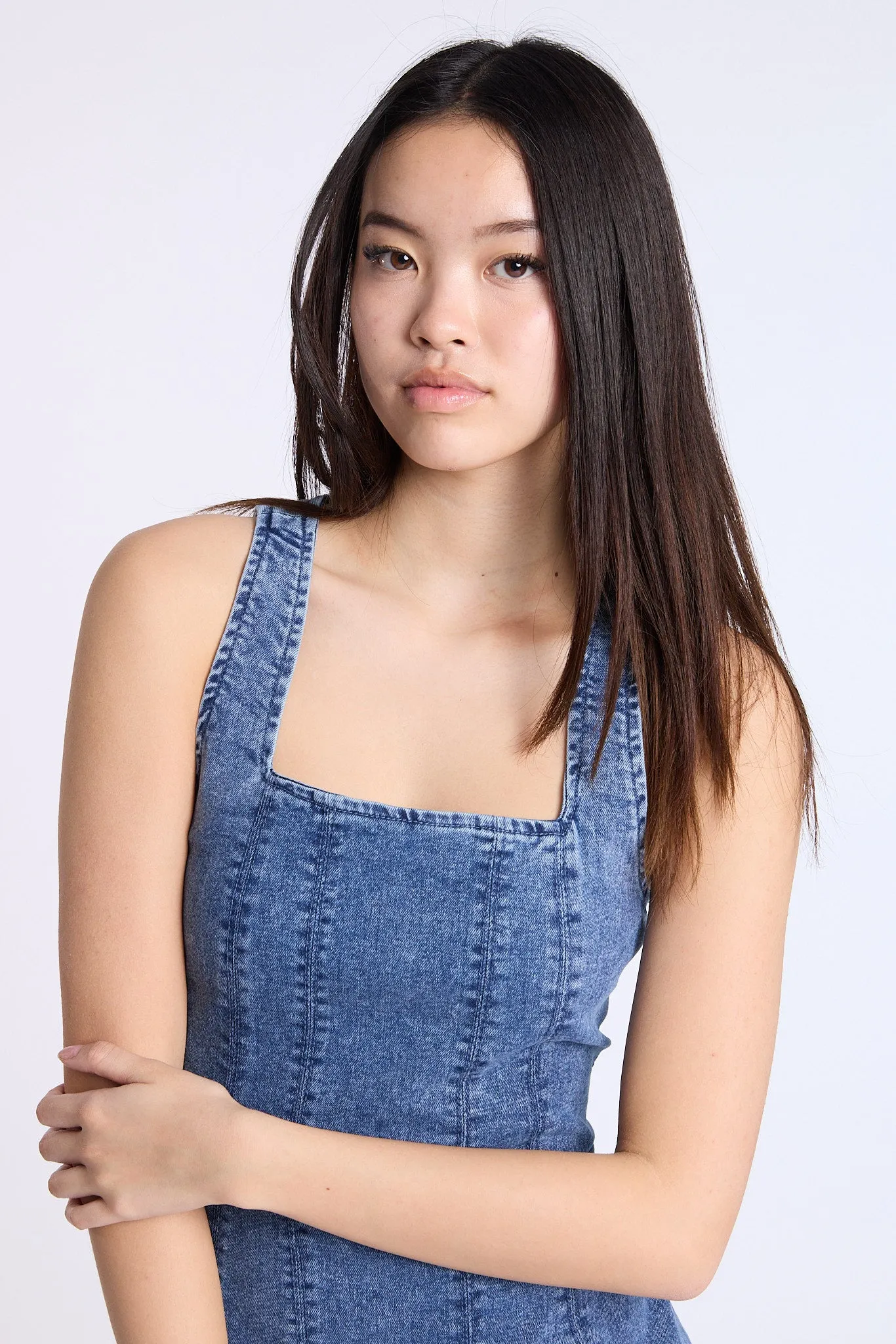 Denim Mini Dress