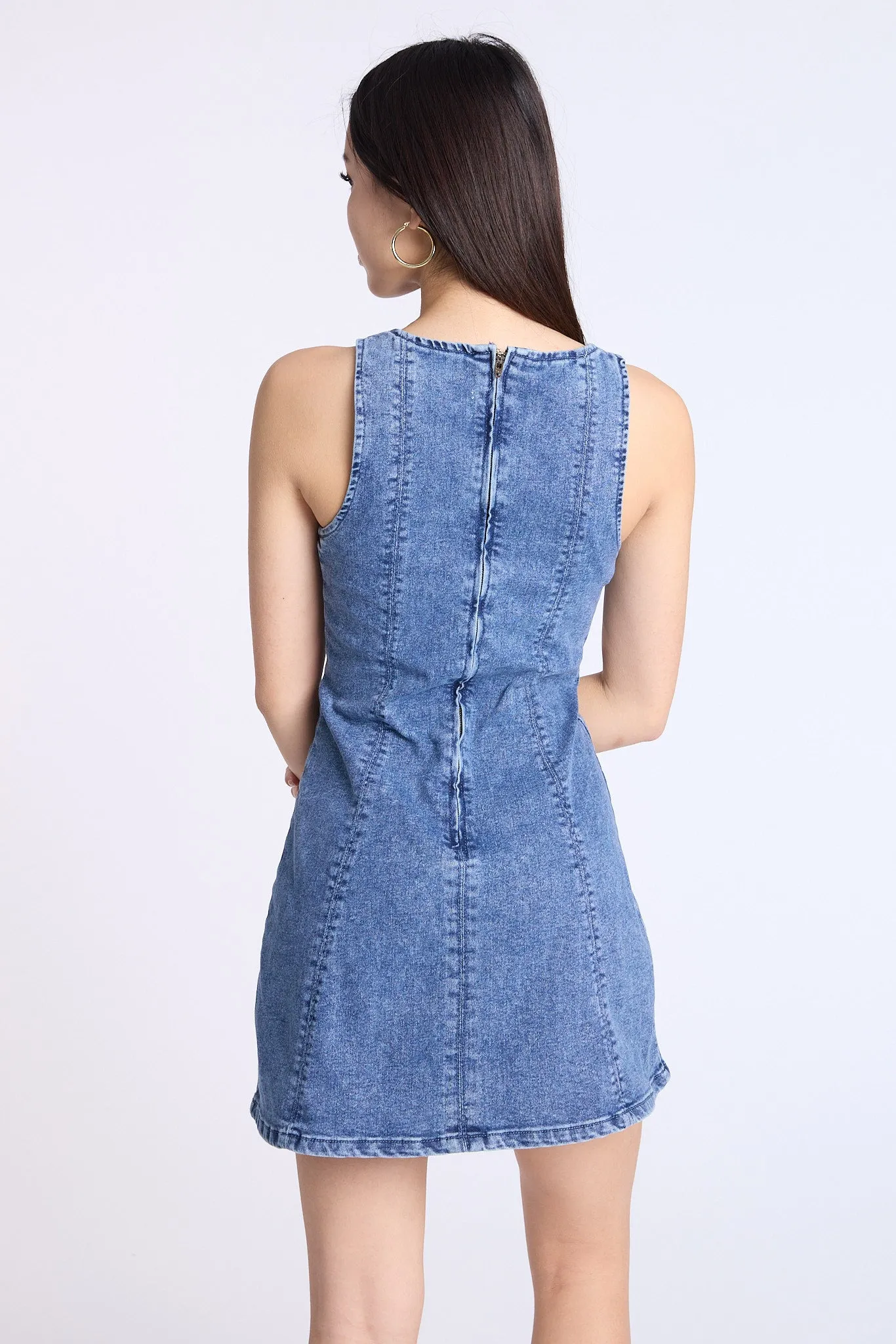 Denim Mini Dress