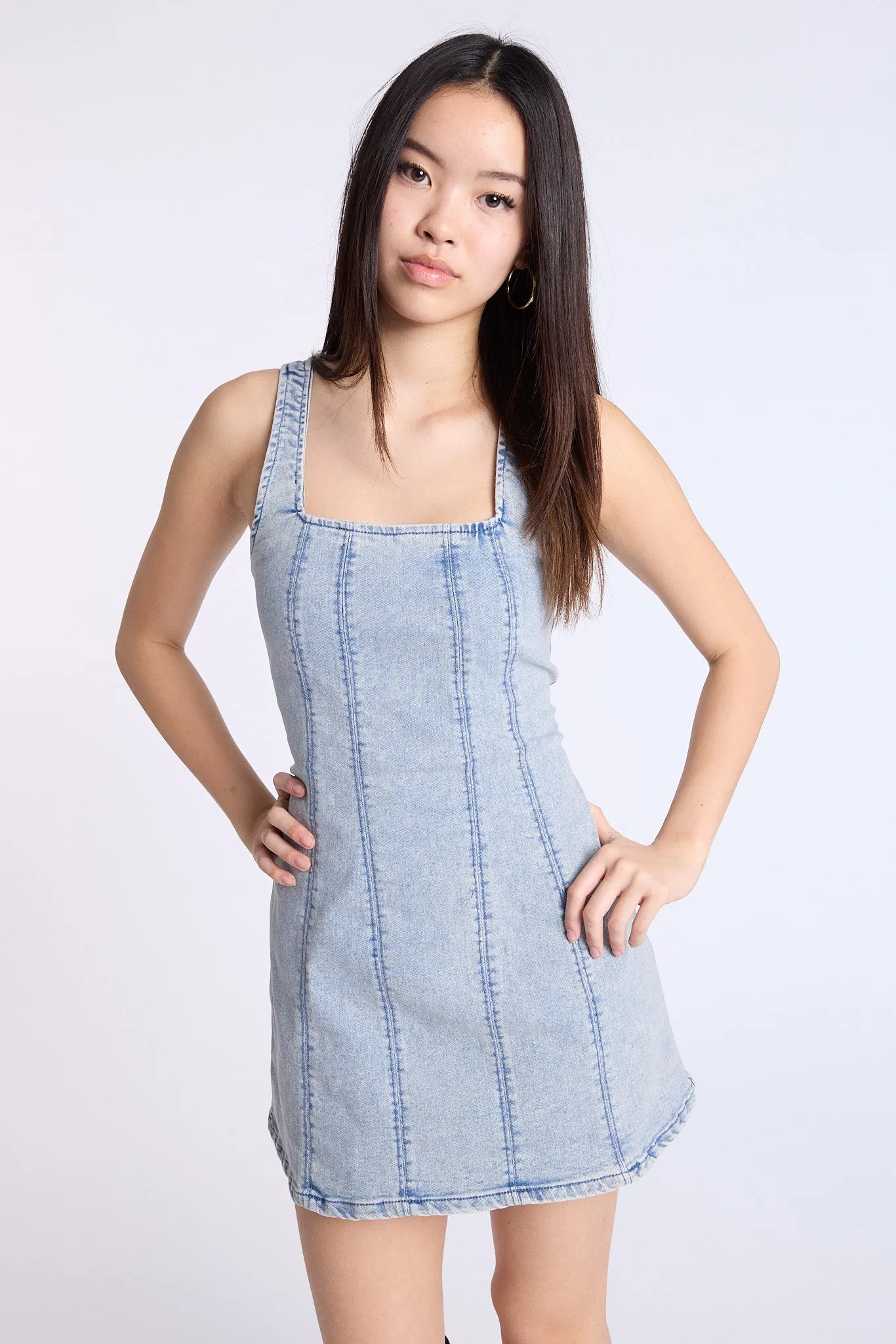 Denim Mini Dress