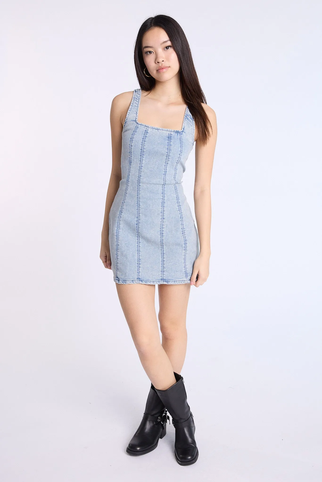 Denim Mini Dress