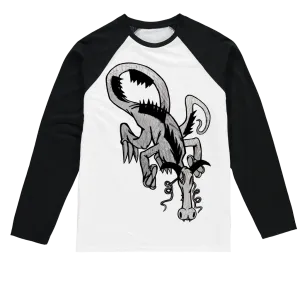 Dragon Sublimation Baseball Long Sleeve T-Shirt