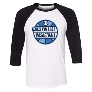 Eye on College Basketball Logo 3/4 Sleeve Baseball T-Shirt