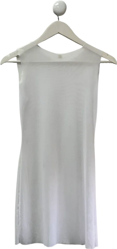heart of sun White Tyra Mesh Dress UK S