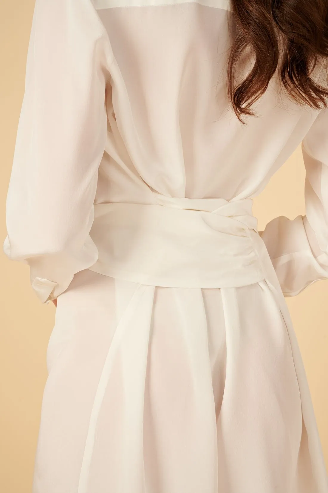 Heroine Tie Front Shirtdress