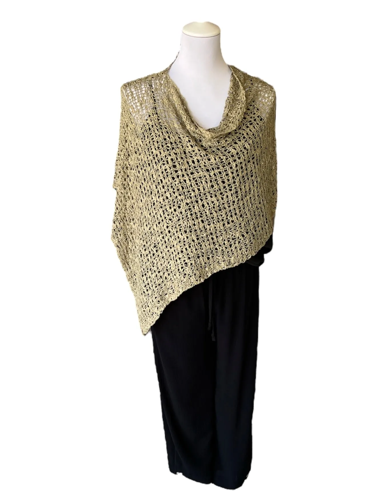 Ladieswear - Poncho - Biscuit