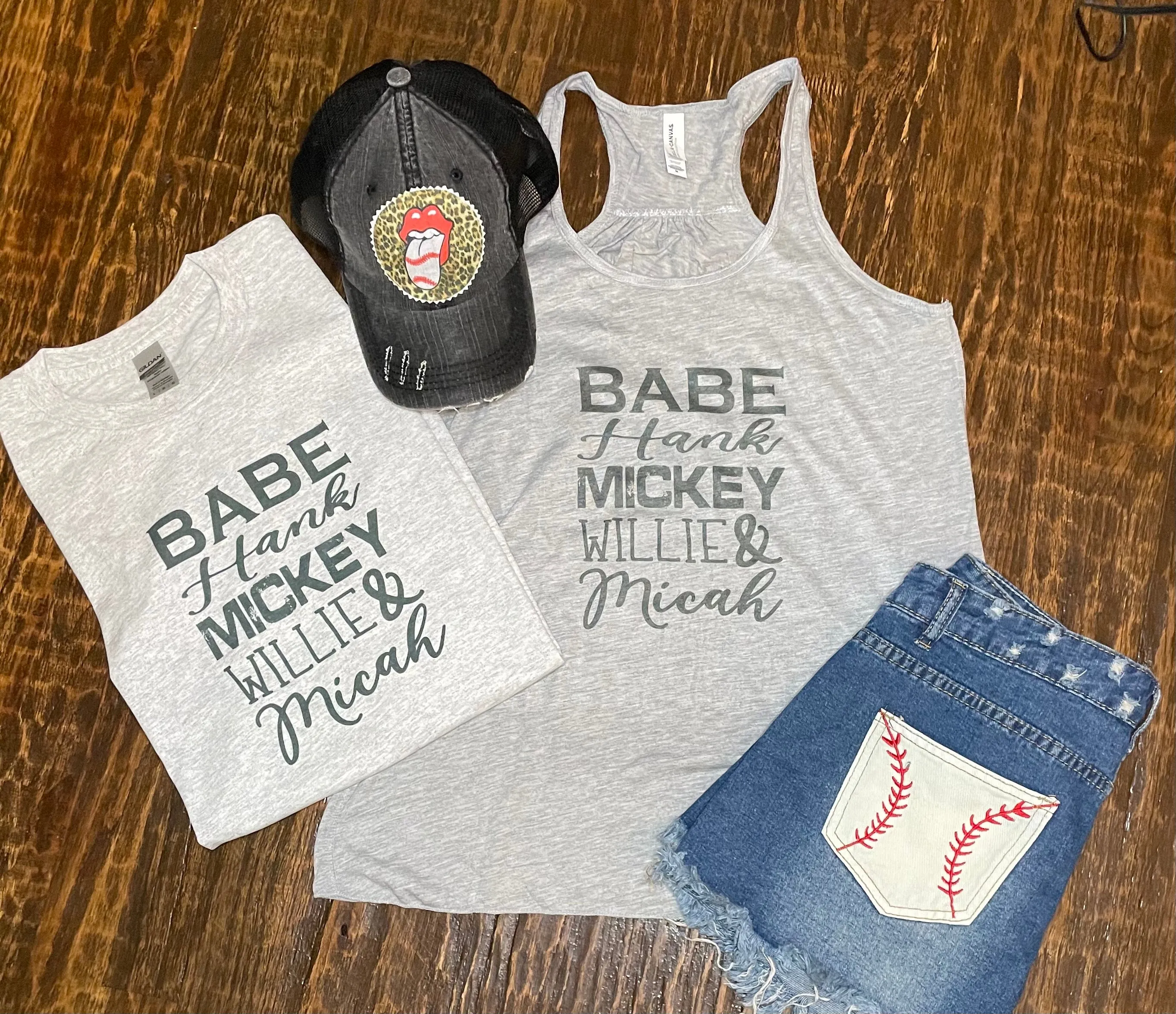 Legends Baseball Tee or Tank
