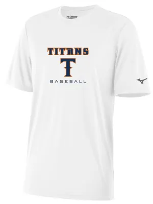 Mizuno NXT Short Sleeve Shirt (White) - Titans Baseball Club