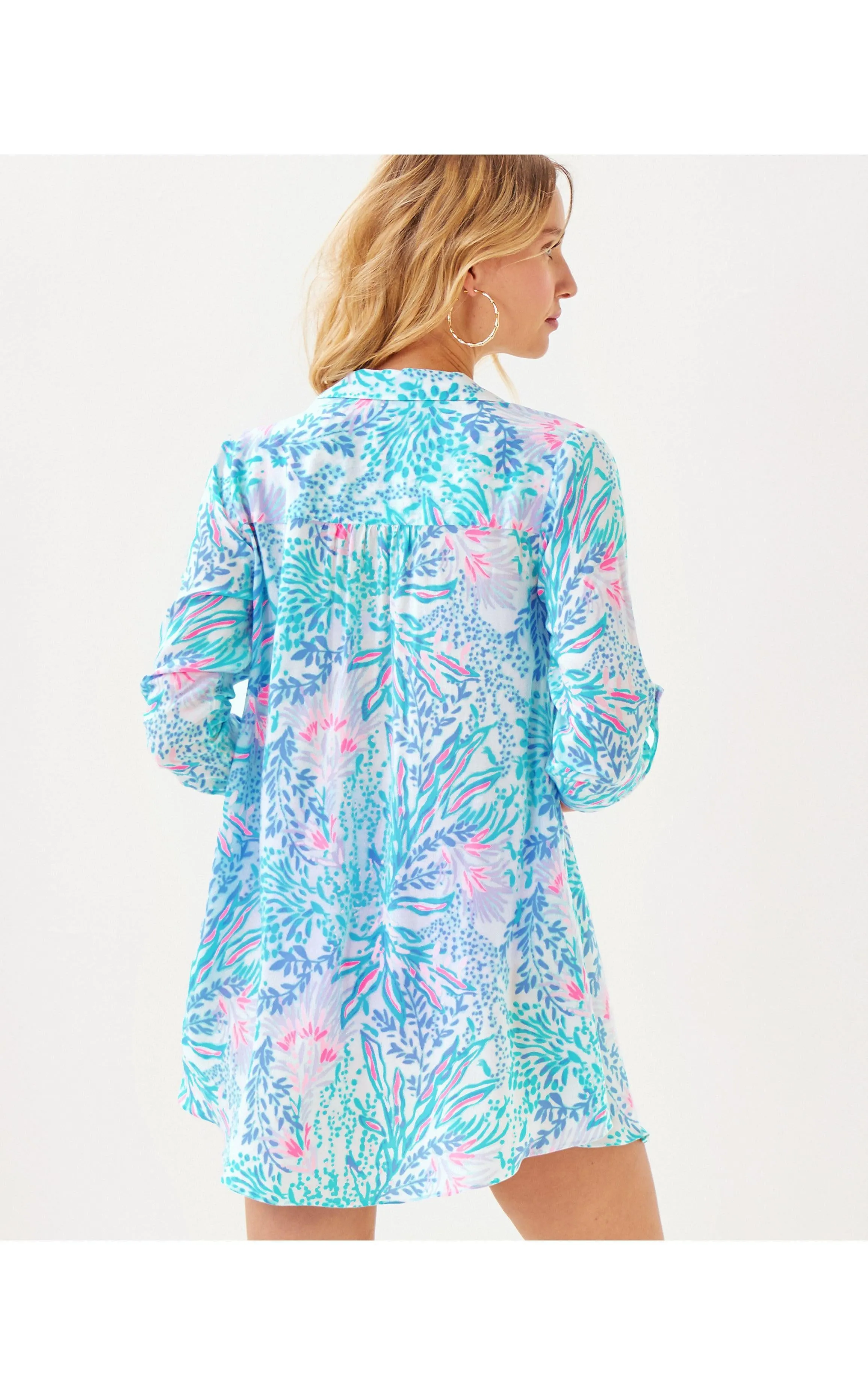Natalie Shirtdress Cover-Up Via Del Mar
