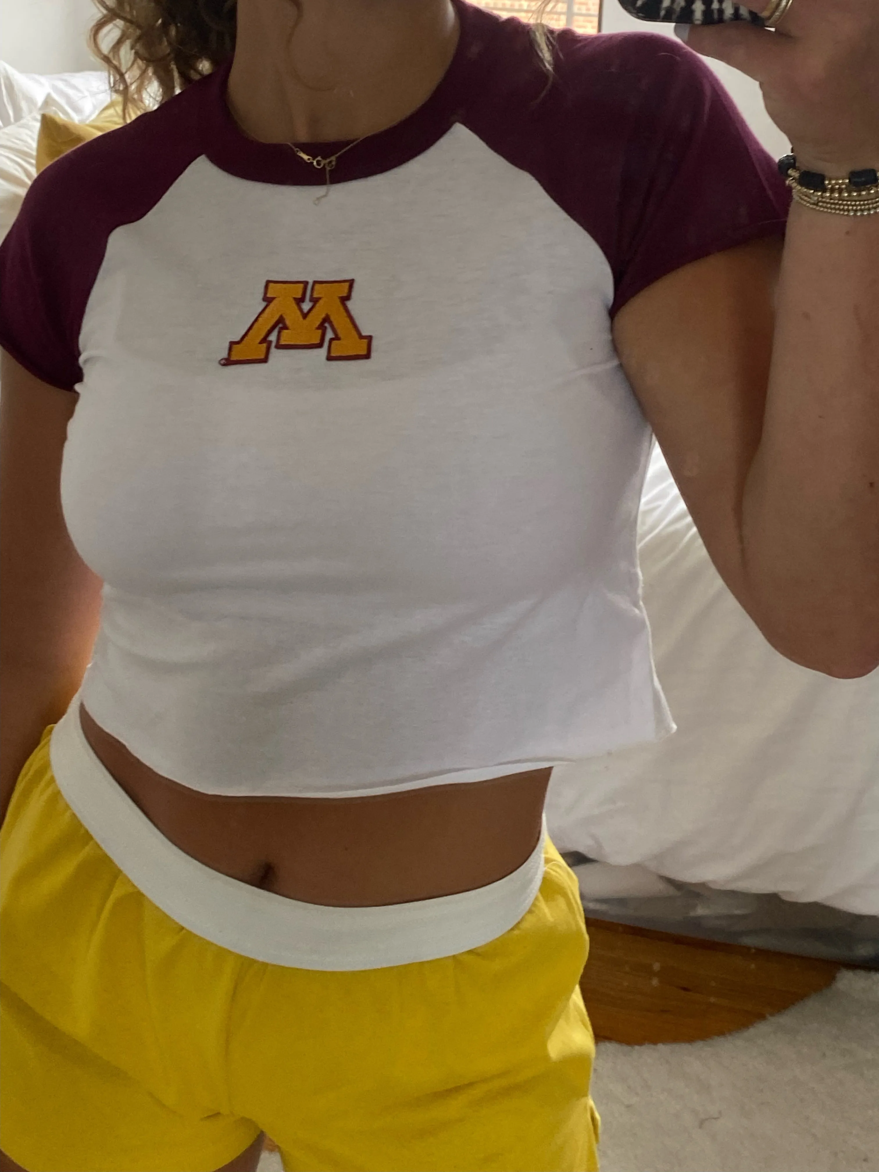 Notre Dame Patch Dugout Tee