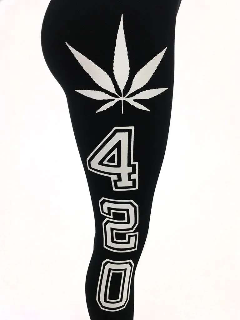 Pot Leaf 420 Leggings