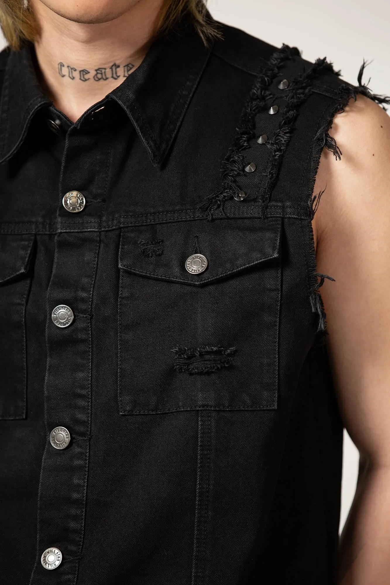 Ruse Denim Vest