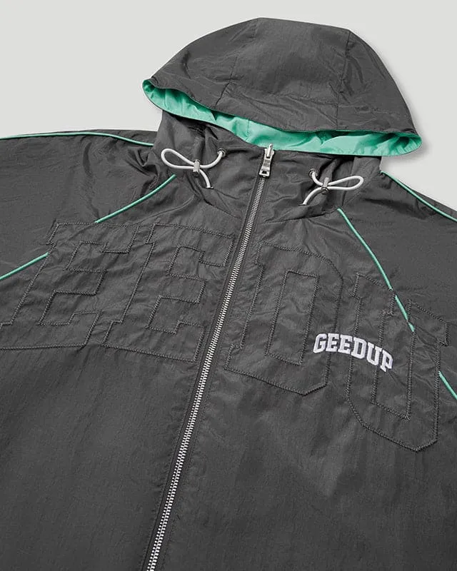Team Logo/PFK Reversible Jacket Charcoal/Teal