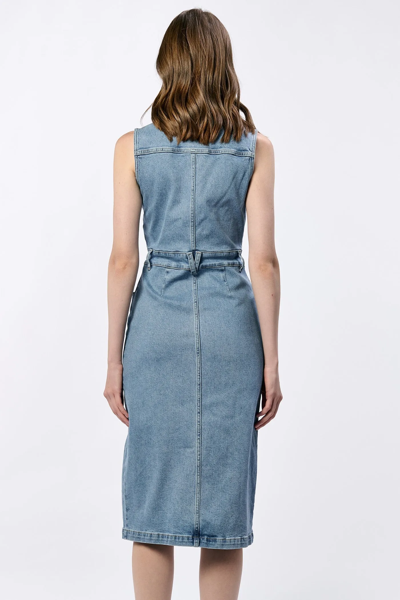 TRISH DENIM DRESS