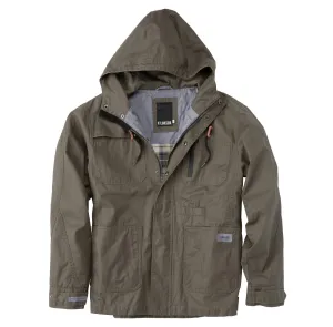 Waxed Canvas Fully Hooded Jacket