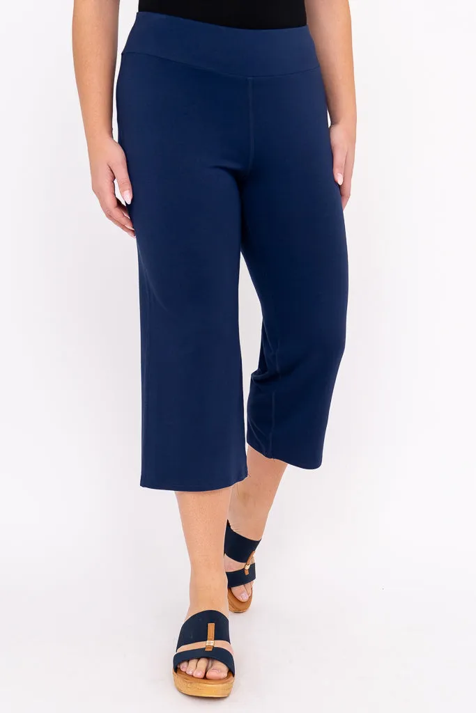 Yoga Capri, Indigo, Bamboo