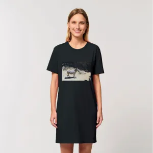 Zebra Organic T-Shirt Dress